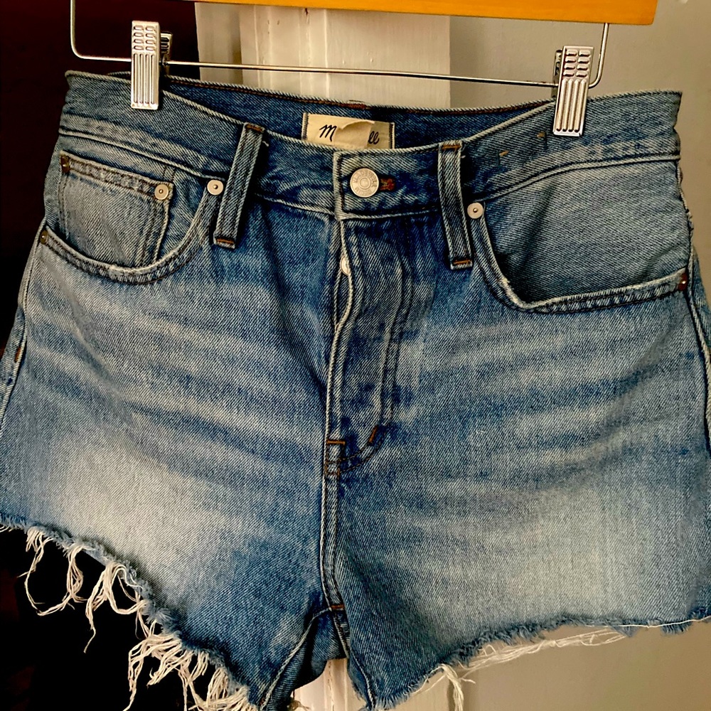 Madewell jean shorts